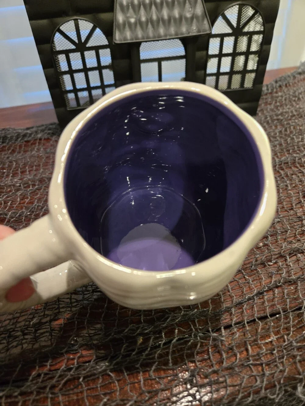 Cracker Barrel Halloween Mugs black cats and mummy